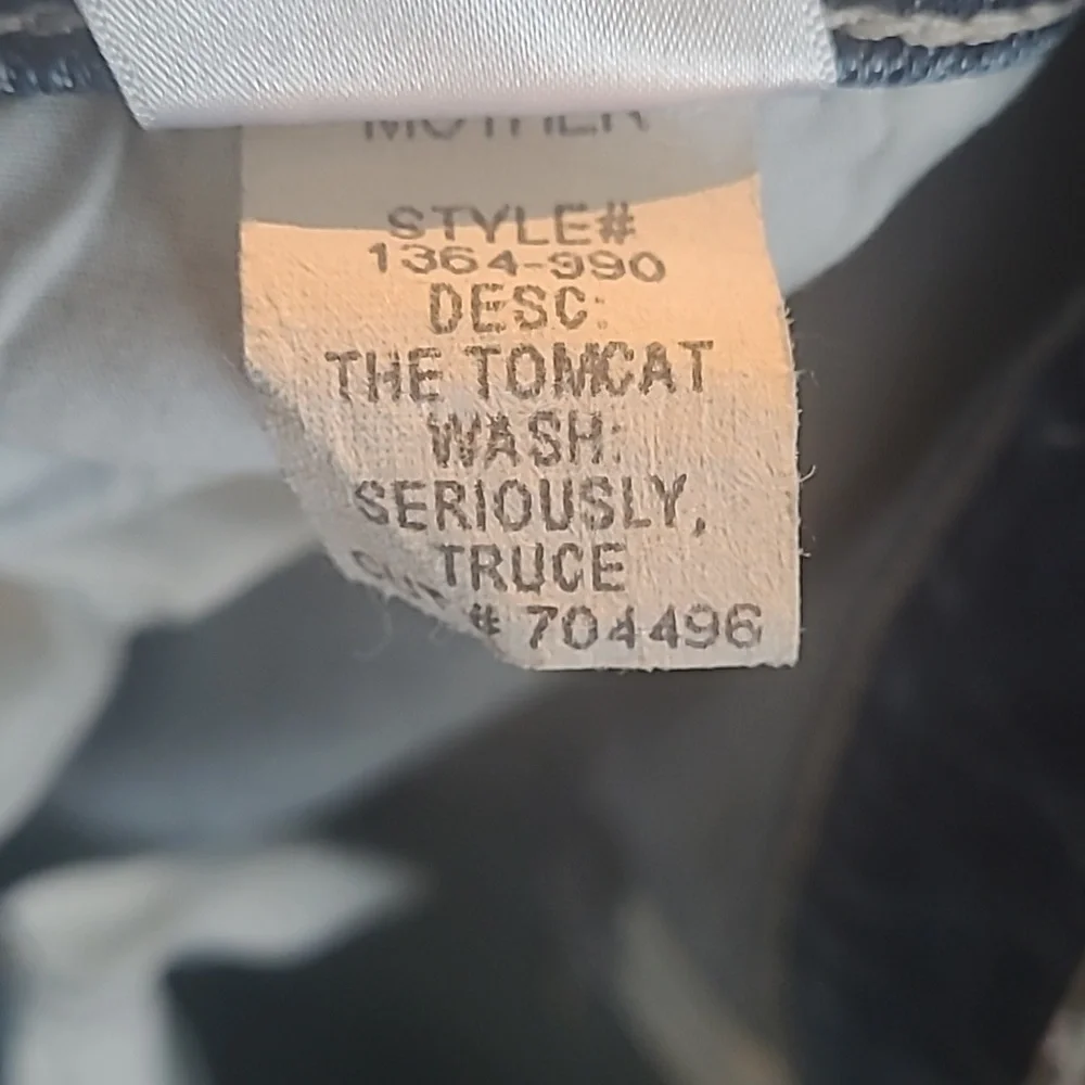MOTHER THE TOMCAT SERIOUSLY TRUCE JEANS - Picture 16 of 16
